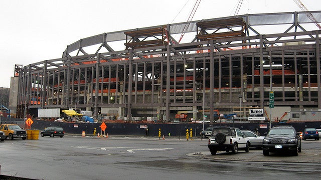 Yankee Stadium Under Construction