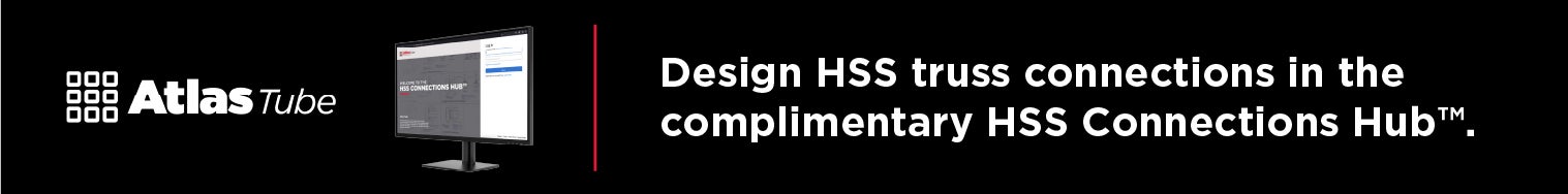 a link to the Atlas Tube HSS Connections Hub™.